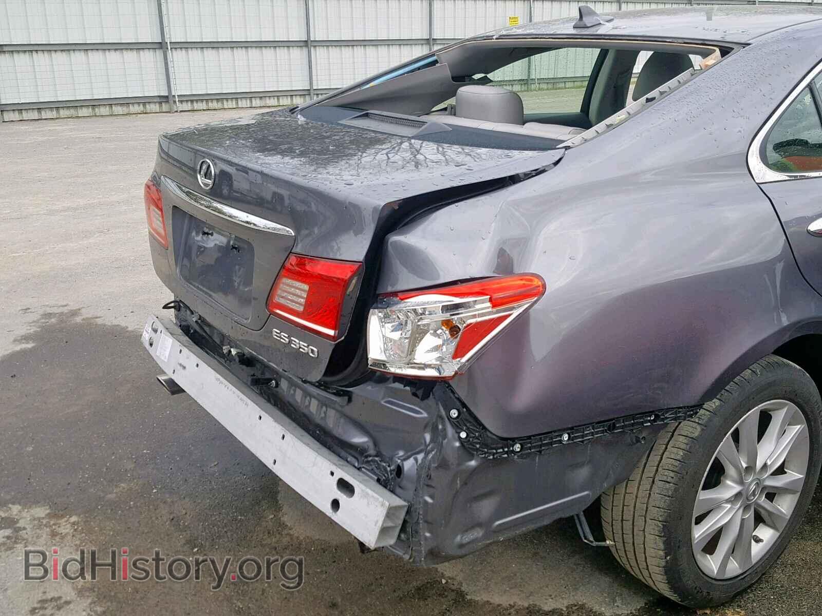 2012 LEXUS ES350 - VIN: JTHBK1EG0C2499730 - Фото 9