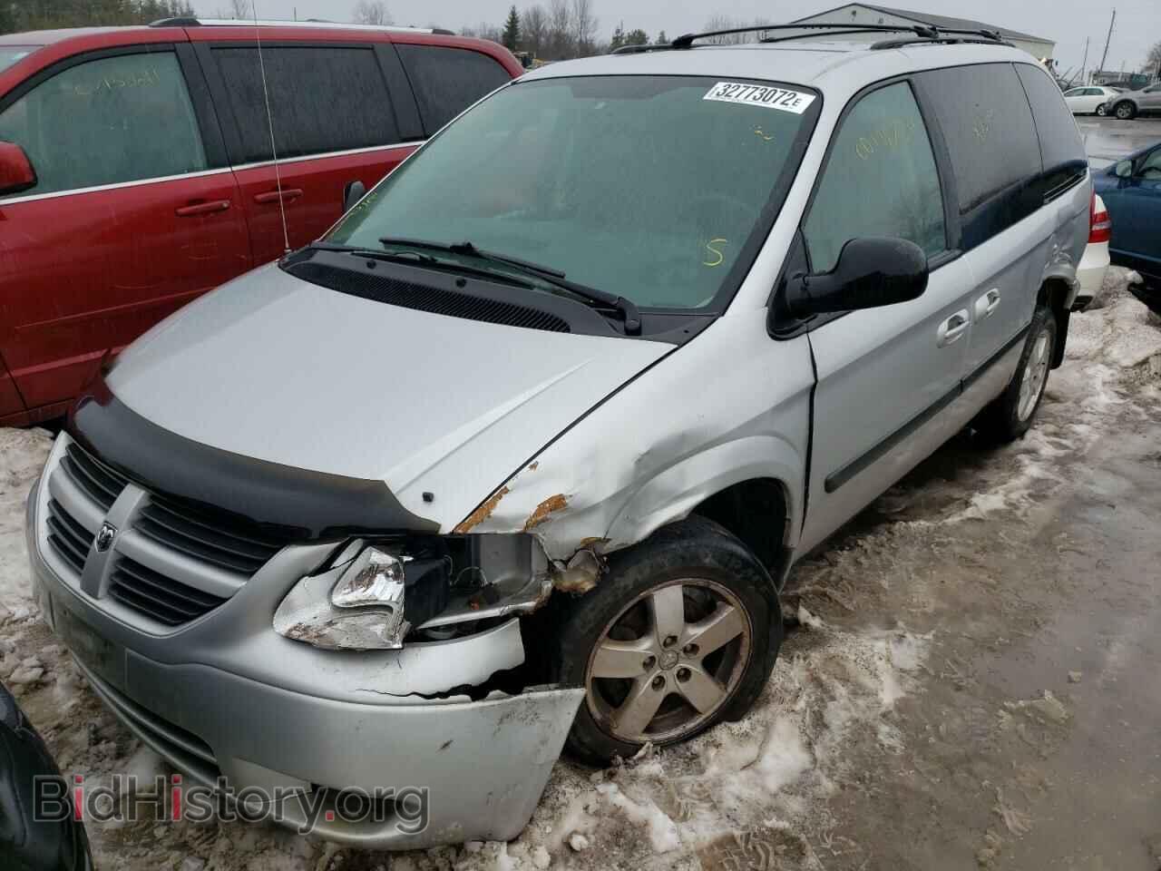 2007 DODGE CARAVAN - VIN: 1D4GP45R17B105513 - Фото 2