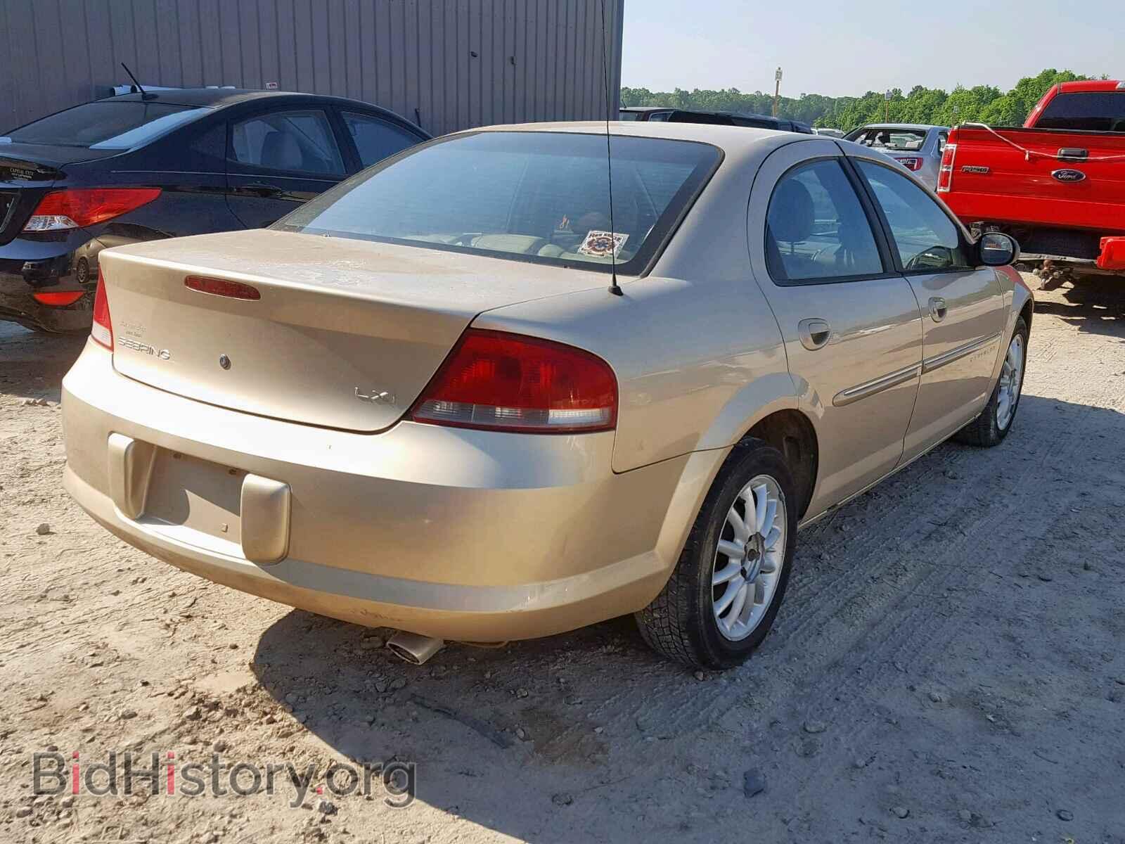 2001 CHRYSLER SEBRING - VIN: 1C3EL56UX1N527931 - Фото 4