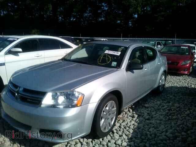 2011 DODGE AVENGER - VIN: 1B3BD4FB3BN541533 - Фото 2