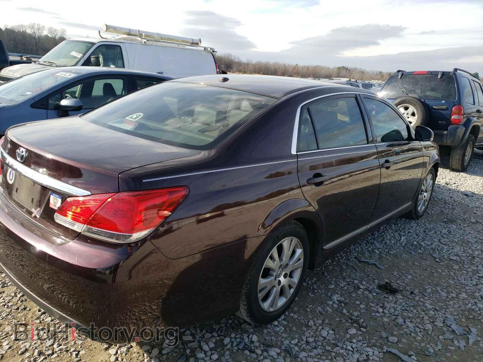 2011 TOYOTA AVALON - VIN: 4T1BK3DB3BU406877 - Фото 4