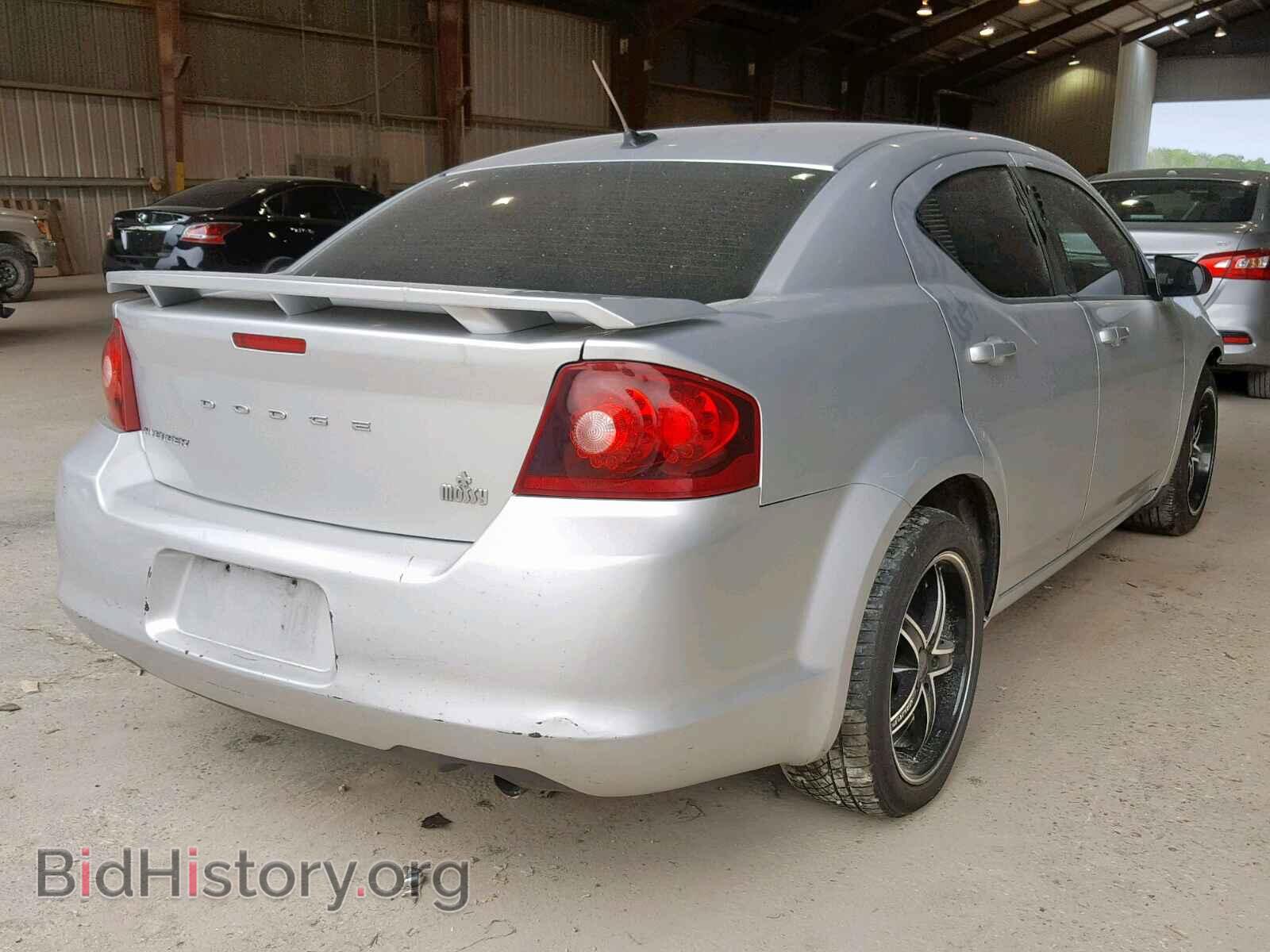 2012 DODGE AVENGER - VIN: 1C3CDZABXCN237645 - Фото 4