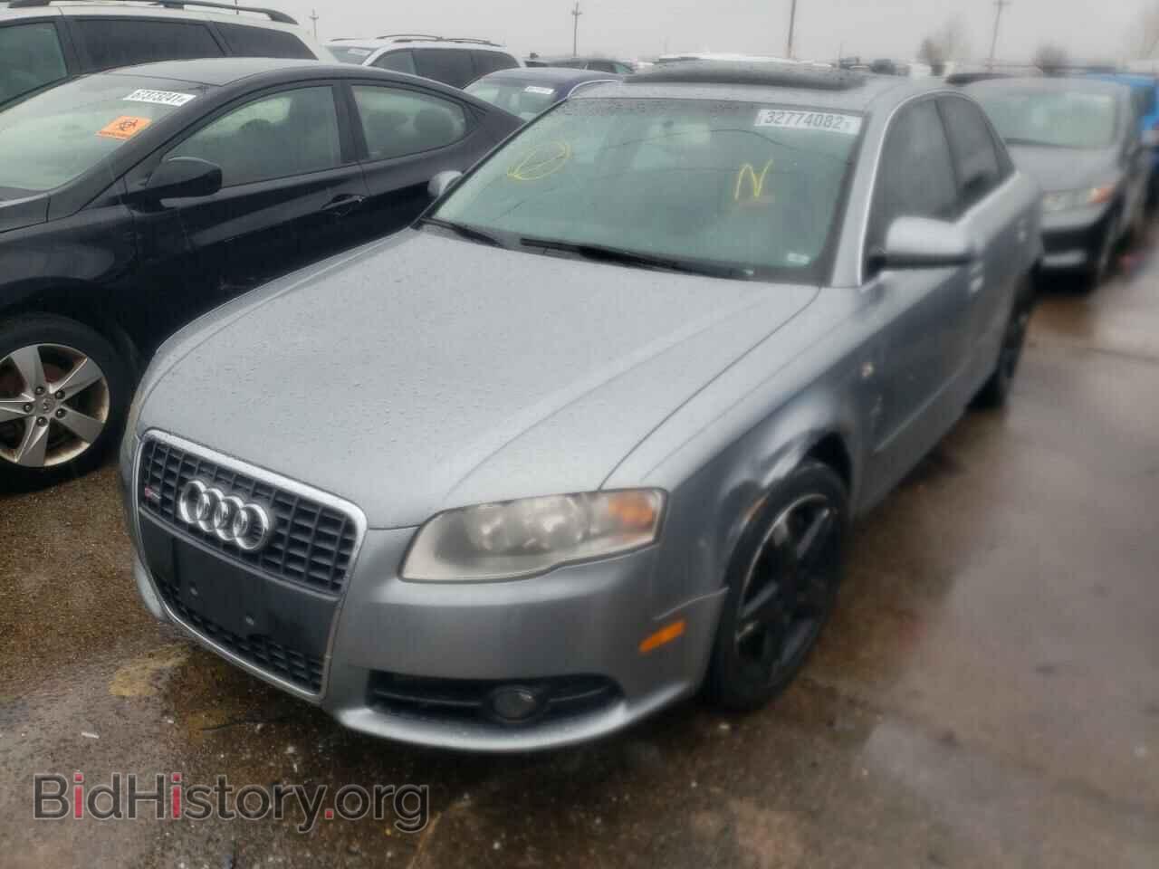 2008 AUDI A4 - VIN: WAUDF78EX8A028951 - Фото 2