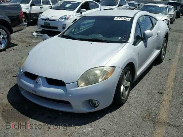 2006 MITSUBISHI ECLIPSE - VIN: 4A3AK34T36E021325 - Фото 2