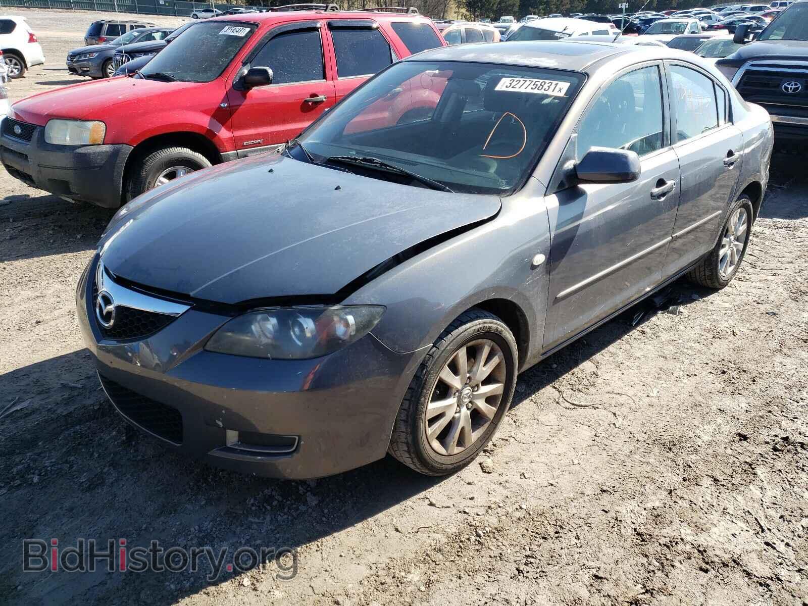 2008 MAZDA 3 - VIN: JM1BK32G481854350 - Фото 2