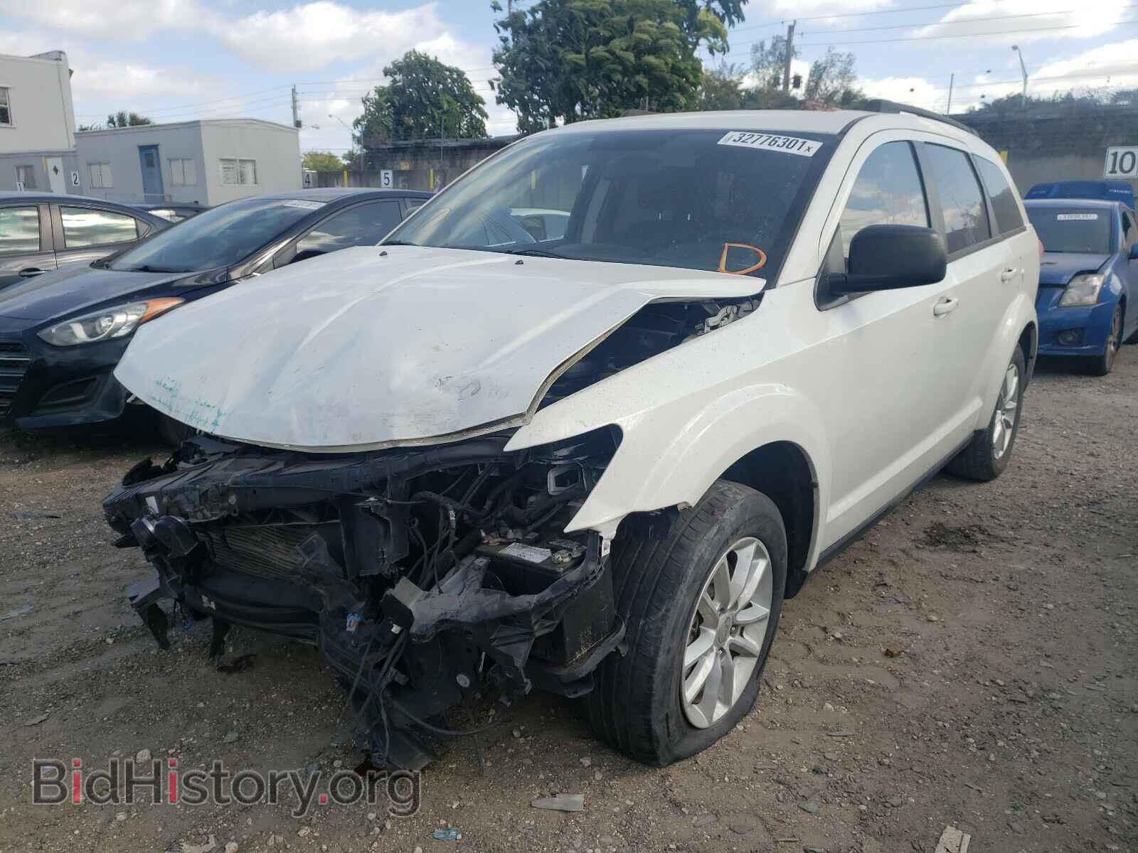 2018 DODGE JOURNEY - VIN: 3C4PDCAB8JT208653 - Фото 2