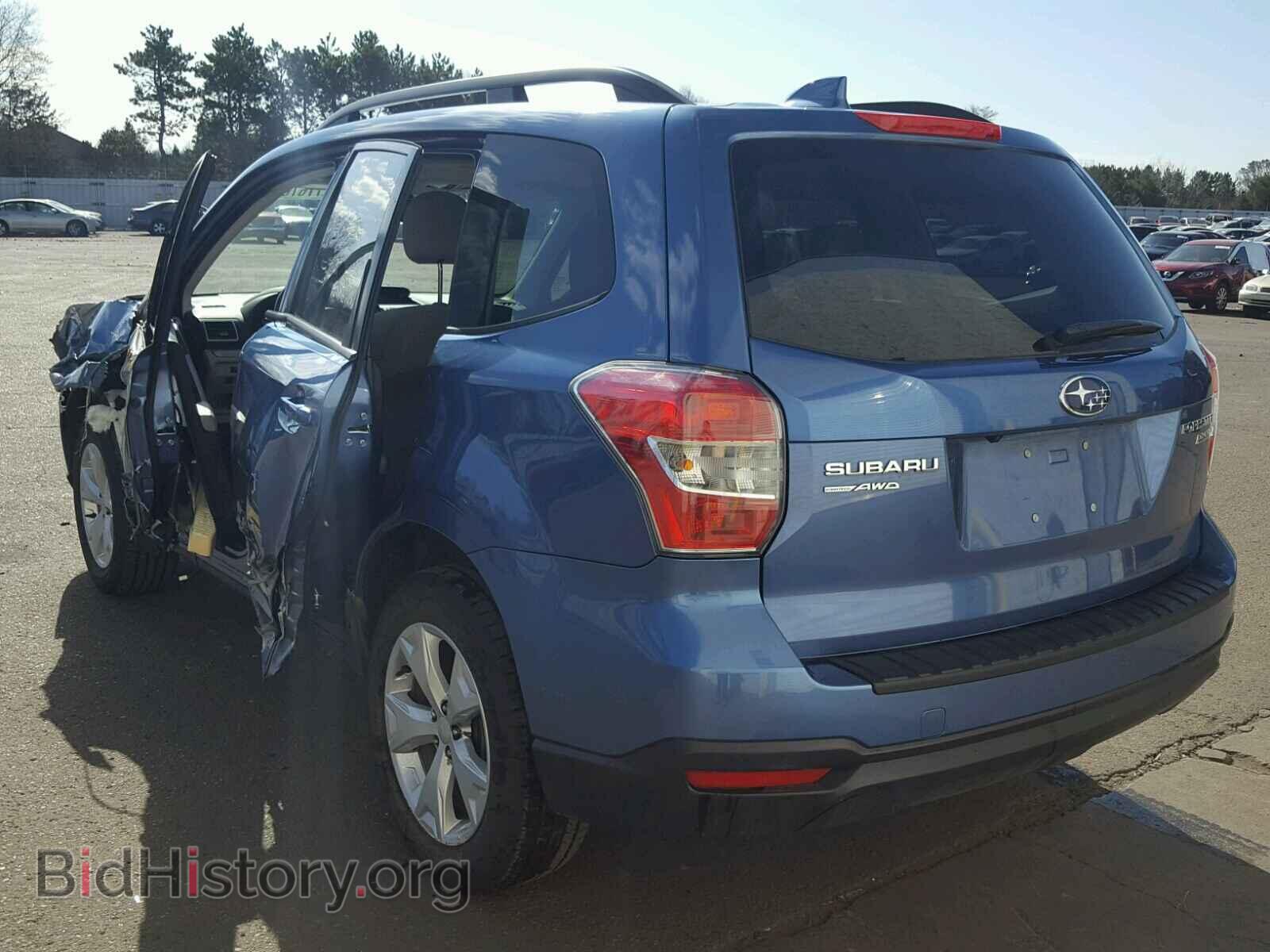 2016 SUBARU FORESTER - VIN: JF2SJADC5GH425307 - Фото 3