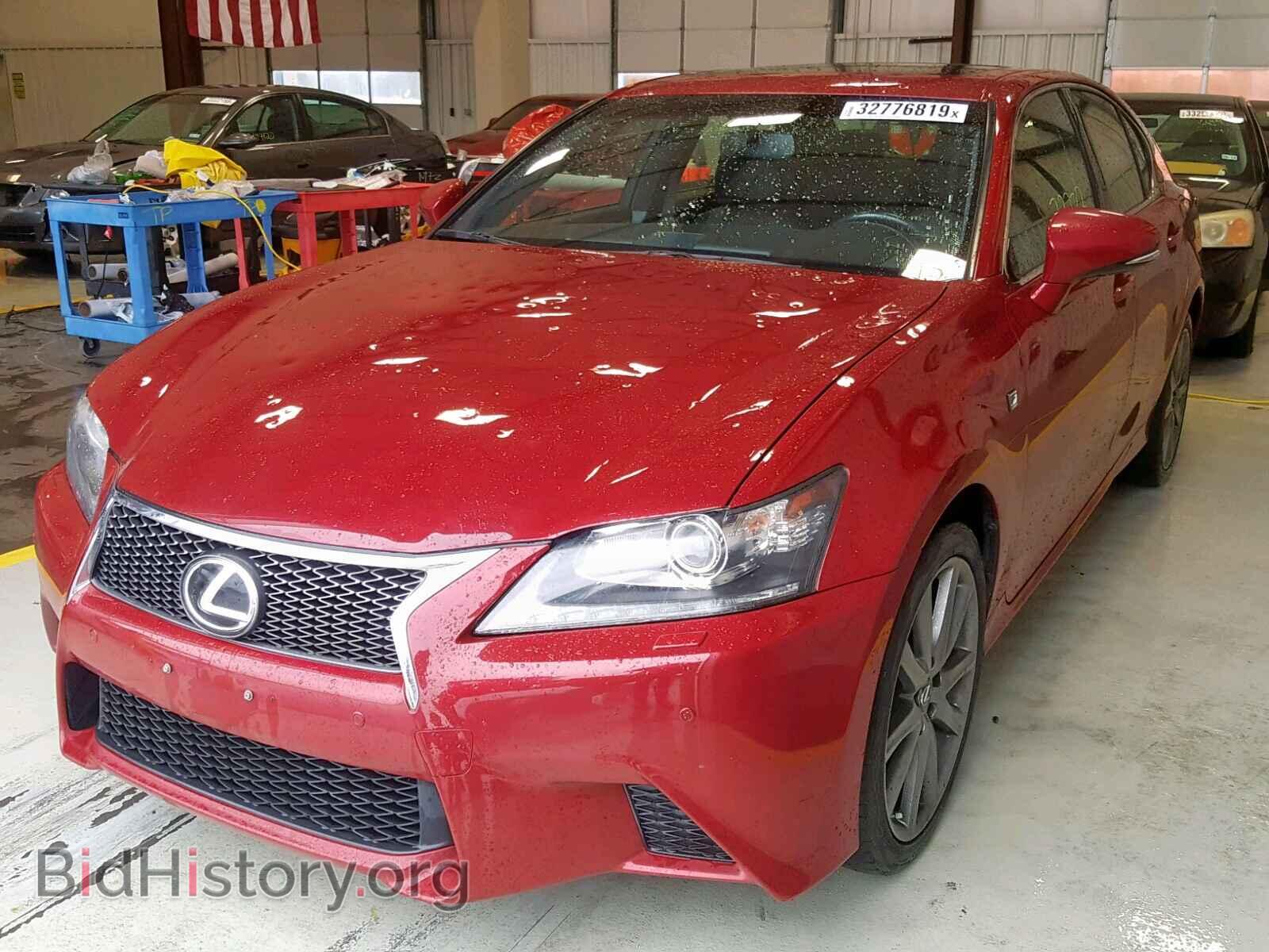 2013 LEXUS GS350 - VIN: JTHCE1BL2D5014548 - Фото 2