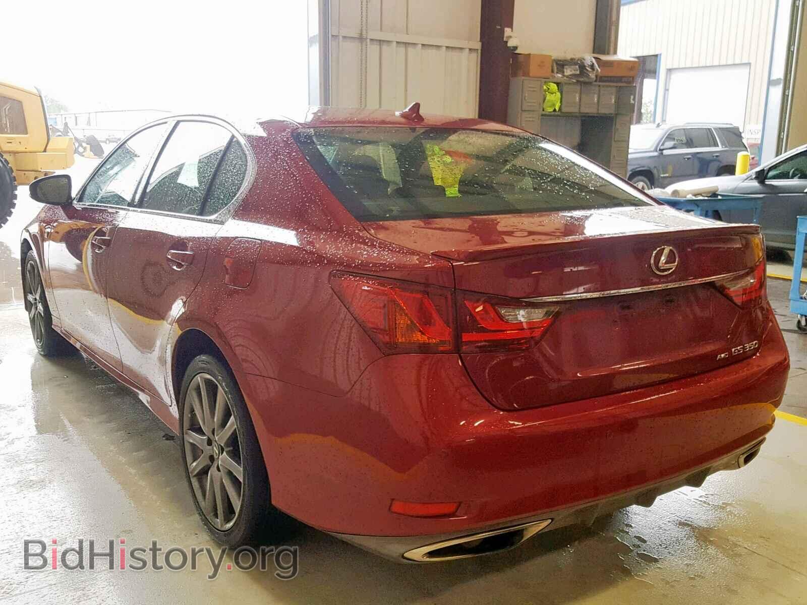 2013 LEXUS GS350 - VIN: JTHCE1BL2D5014548 - Фото 3