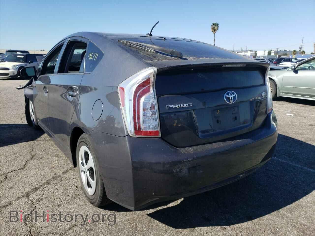 2014 TOYOTA PRIUS - VIN: JTDKN3DU3E0358094 - Фото 3
