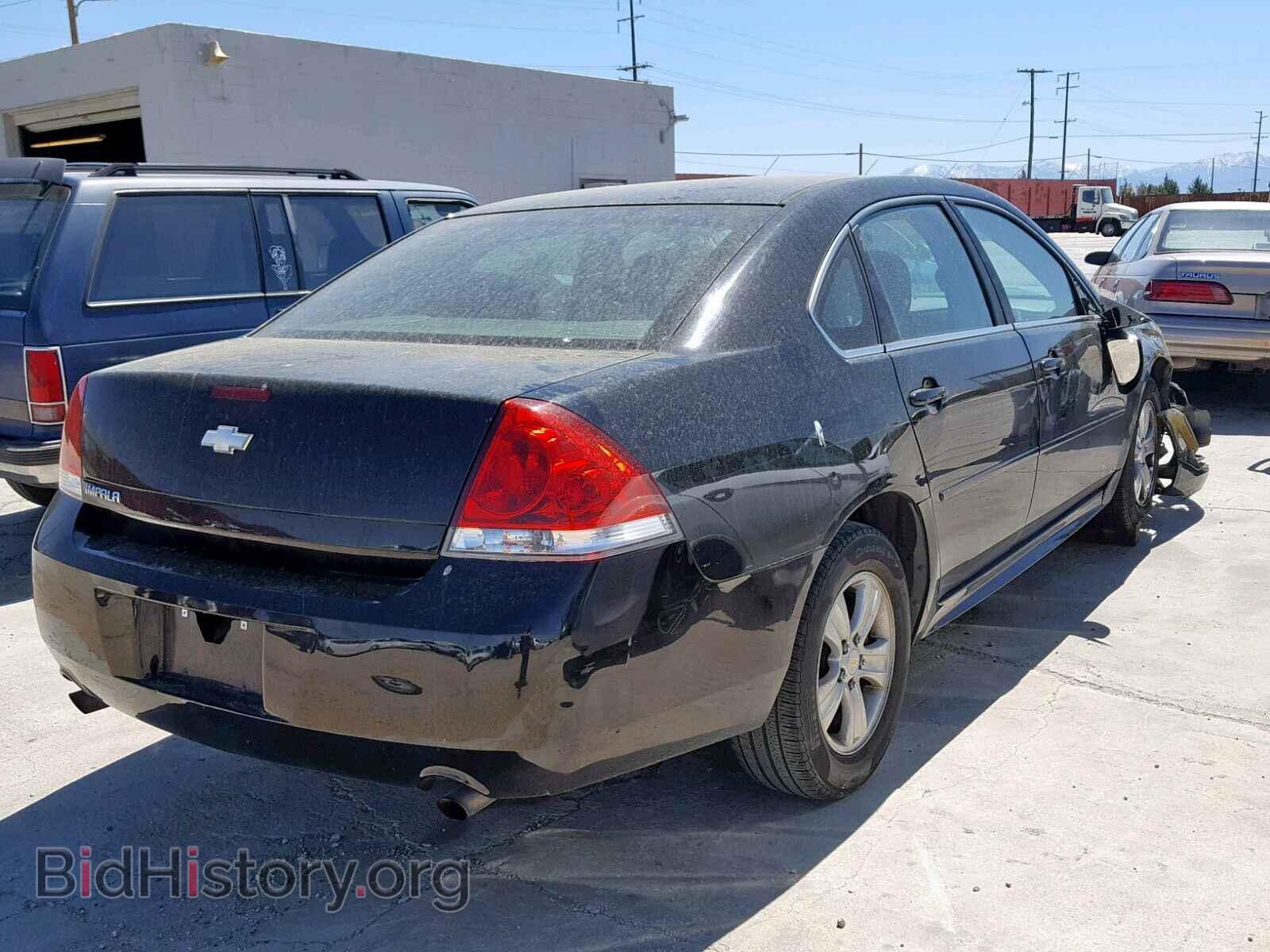 2012 CHEVROLET IMPALA - VIN: 2G1WF5E35C1156822 - Фото 4