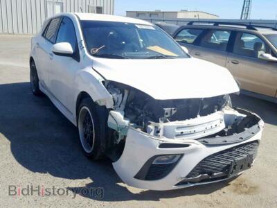 2011 Mazda 3 S, белый — VIN JM1BL1K69B1362218, Copart