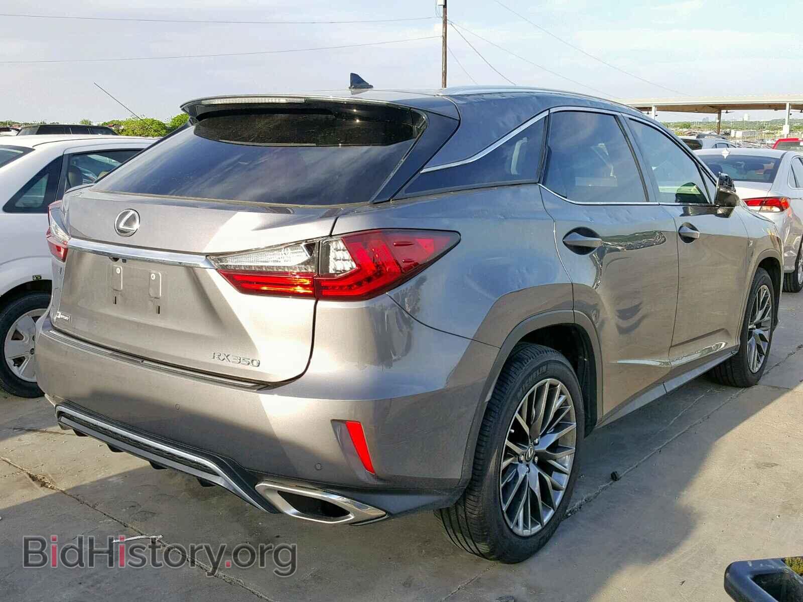 2017 LEXUS RX 350 - VIN: 2T2ZZMCA3HC078889 - Фото 4
