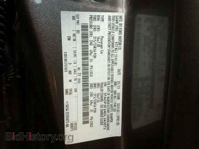 2013 FORD FOCUS - VIN: 1FADP3F24DL343573 - Photo 10