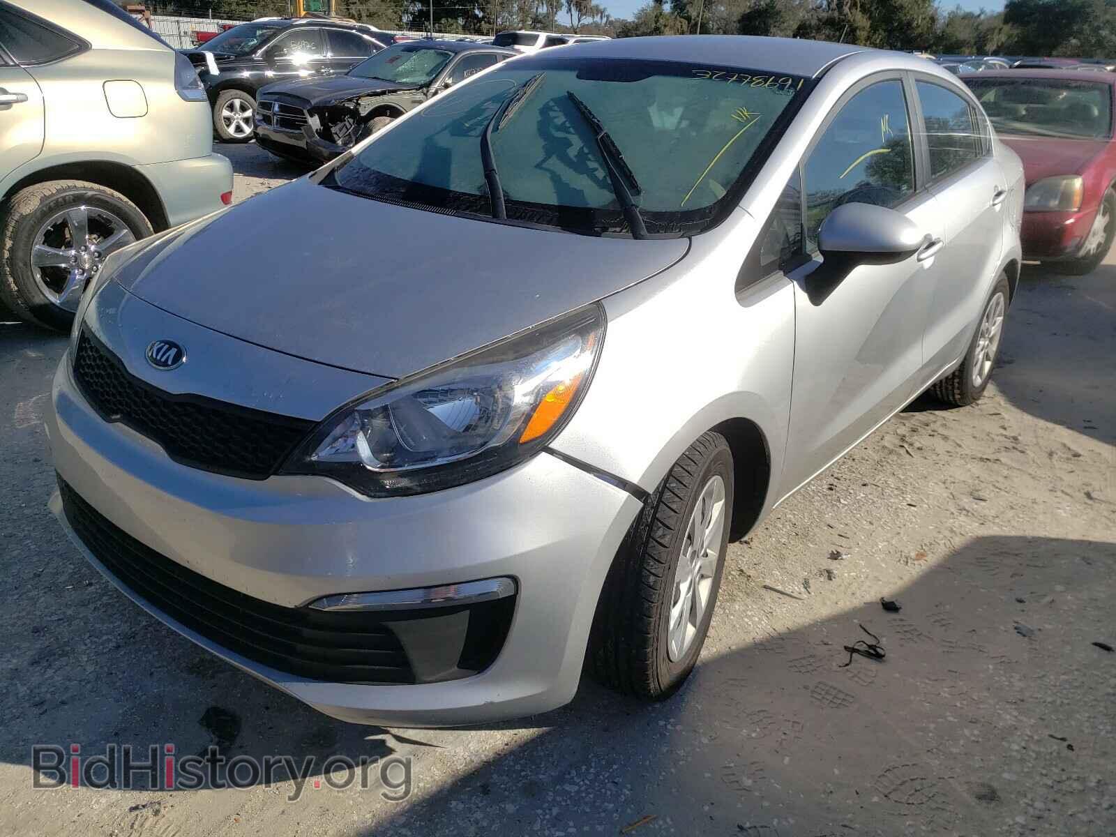 2017 KIA RIO - VIN: KNADM4A32H6049079 - Фото 2