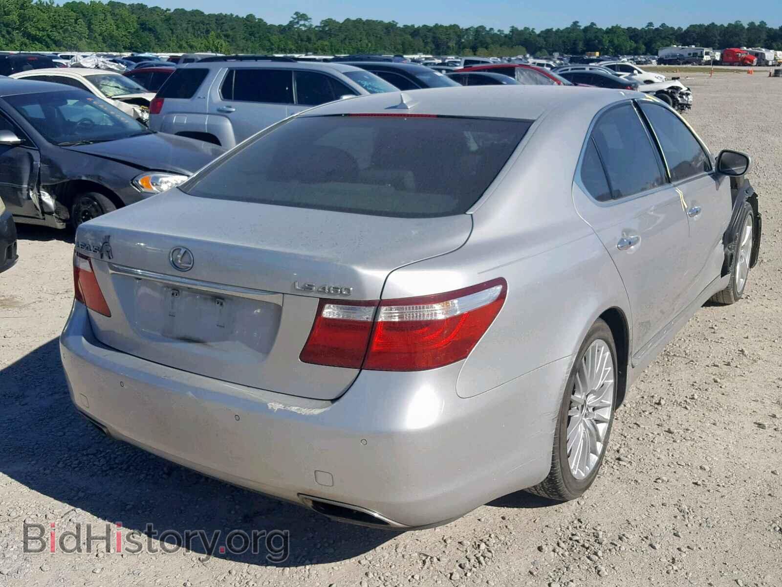 2008 LEXUS LS460 - VIN: JTHBL46F085076124 - Фото 4