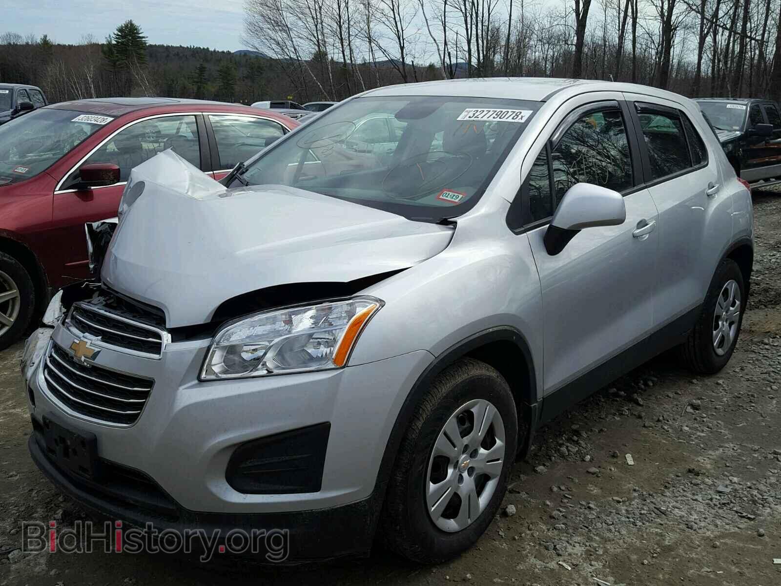 2016 CHEVROLET TRAX - VIN: 3GNCJKSB6GL128039 - Фото 2