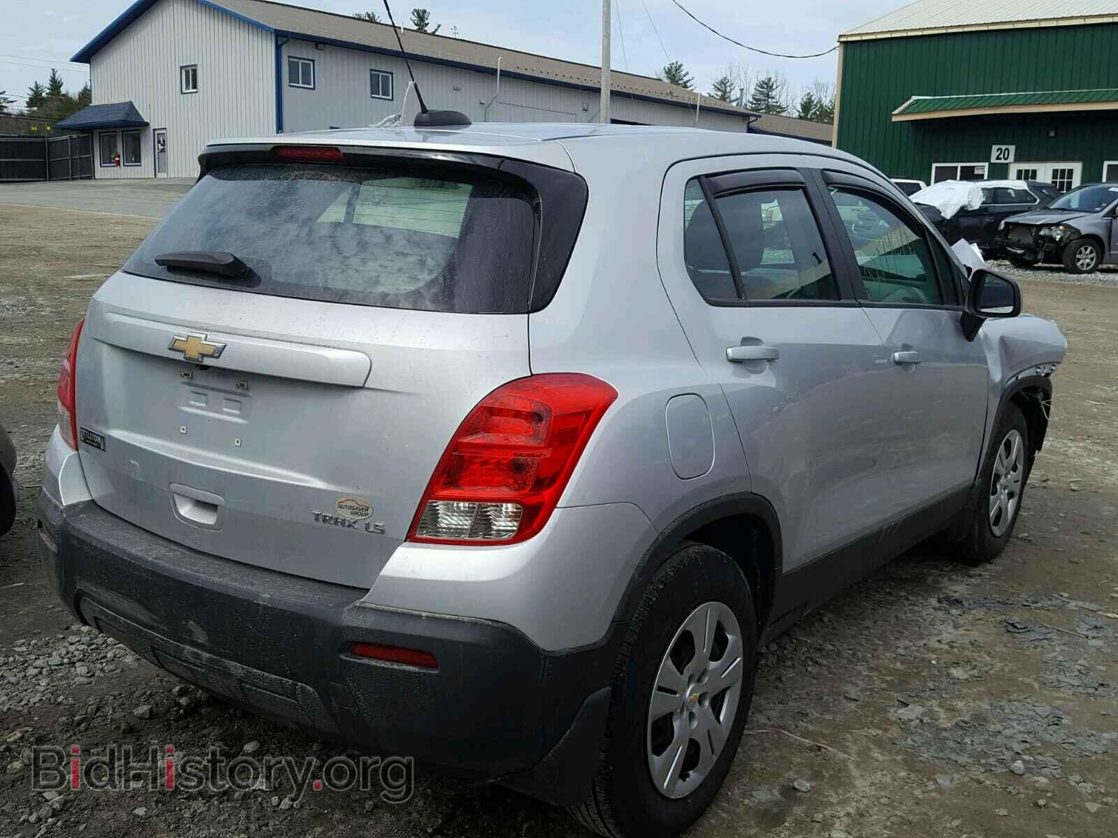 2016 CHEVROLET TRAX - VIN: 3GNCJKSB6GL128039 - Фото 4
