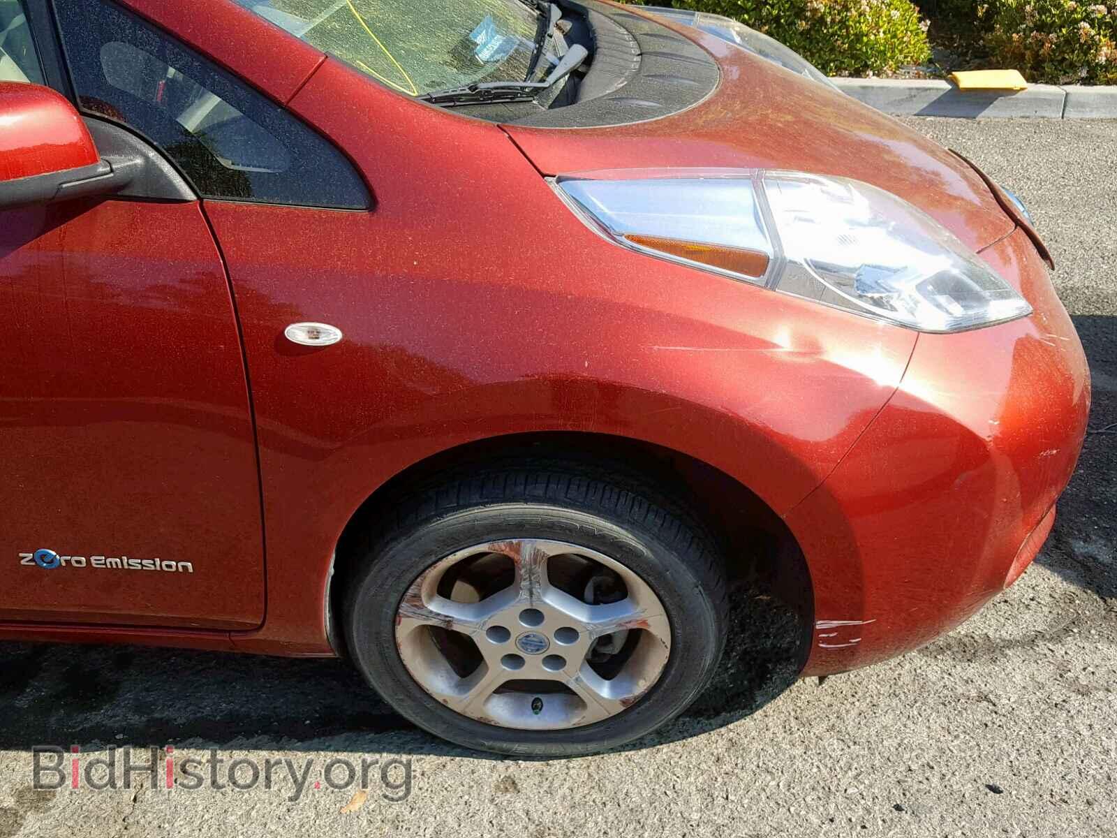 2012 NISSAN LEAF - VIN: JN1AZ0CP6CT025283 - Фото 9