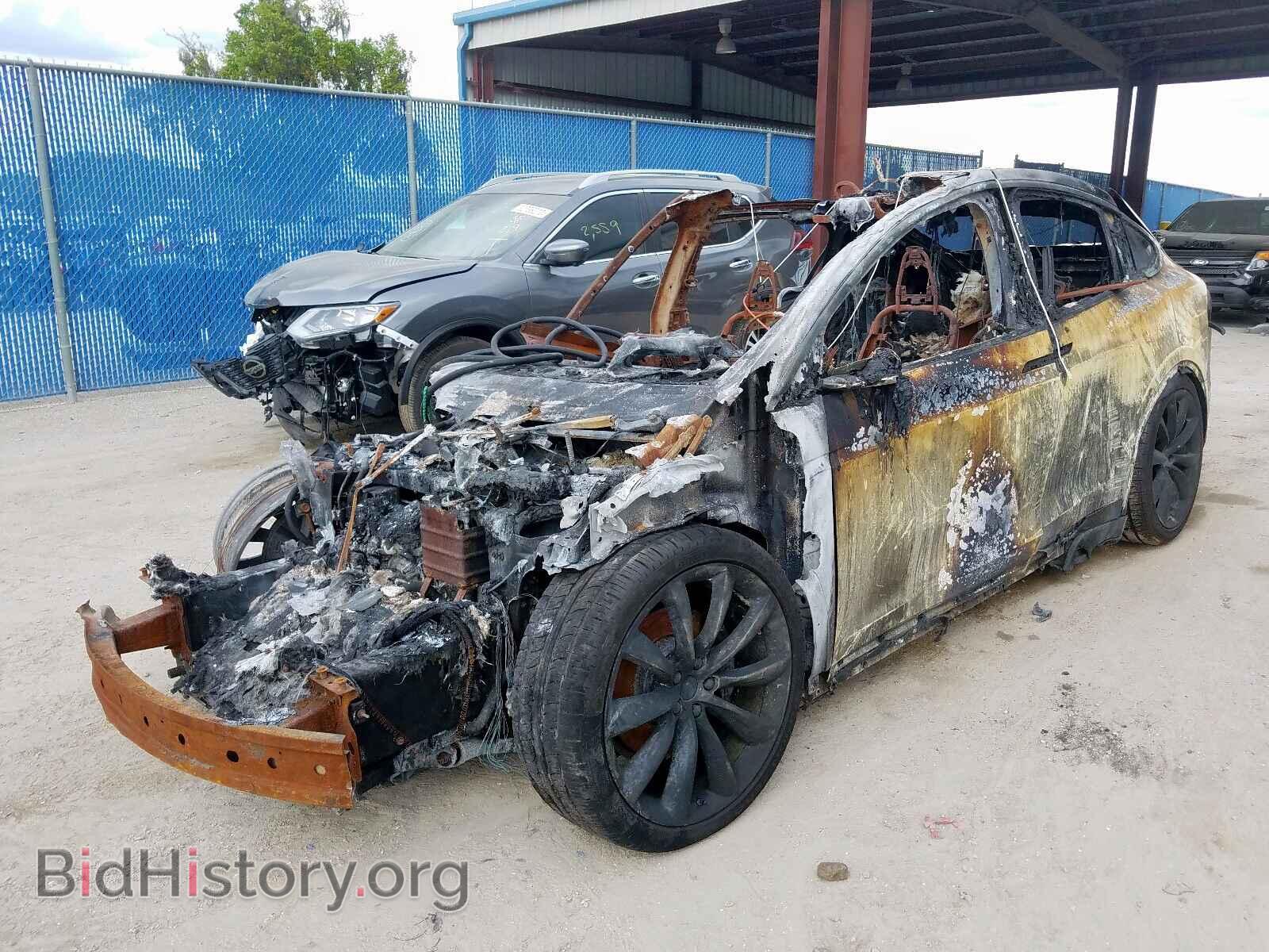 2018 TESLA MODEL X - VIN: 5YJXCBE41JF128750 - Photo 2