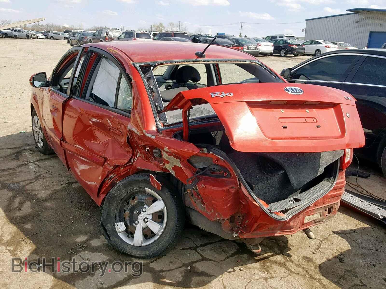 2011 KIA RIO BASE - VIN: KNADH4A30B6925479 - Фото 3