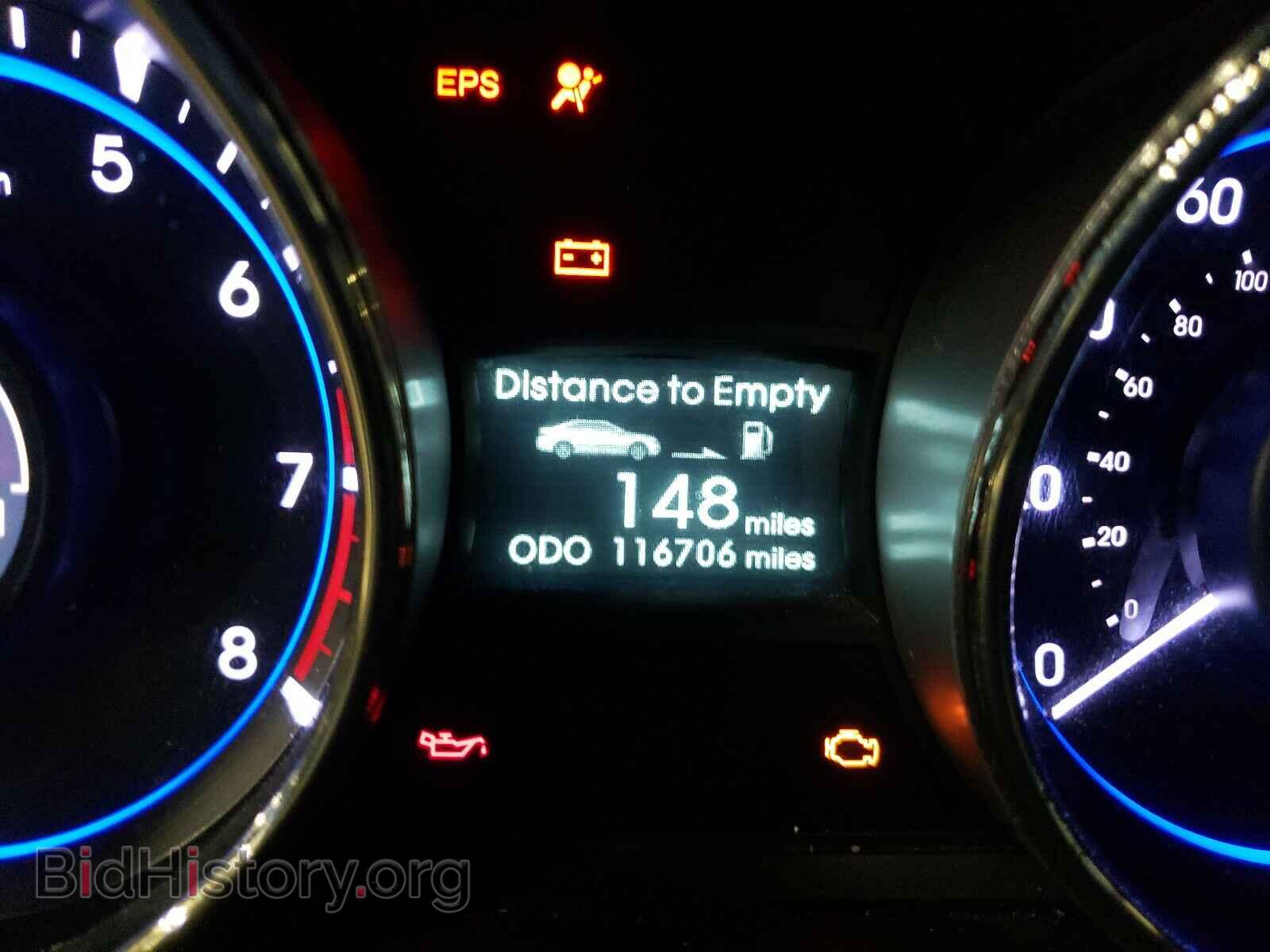 2012 HYUNDAI SONATA - VIN: 5NPEB4AC7CH442457 - Фото 8