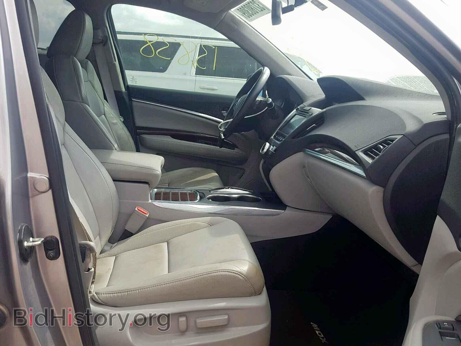 2016 ACURA MDX - VIN: 5FRYD3H25GB019412 - Фото 5