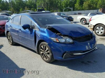 2014 Honda CIVIC Civic EX, синий — VIN 19XFB2F83EE082205, Copart
