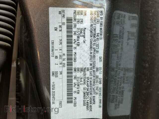 2012 FORD FOCUS - VIN: 1FAHP3K28CL149991 - Photo 10
