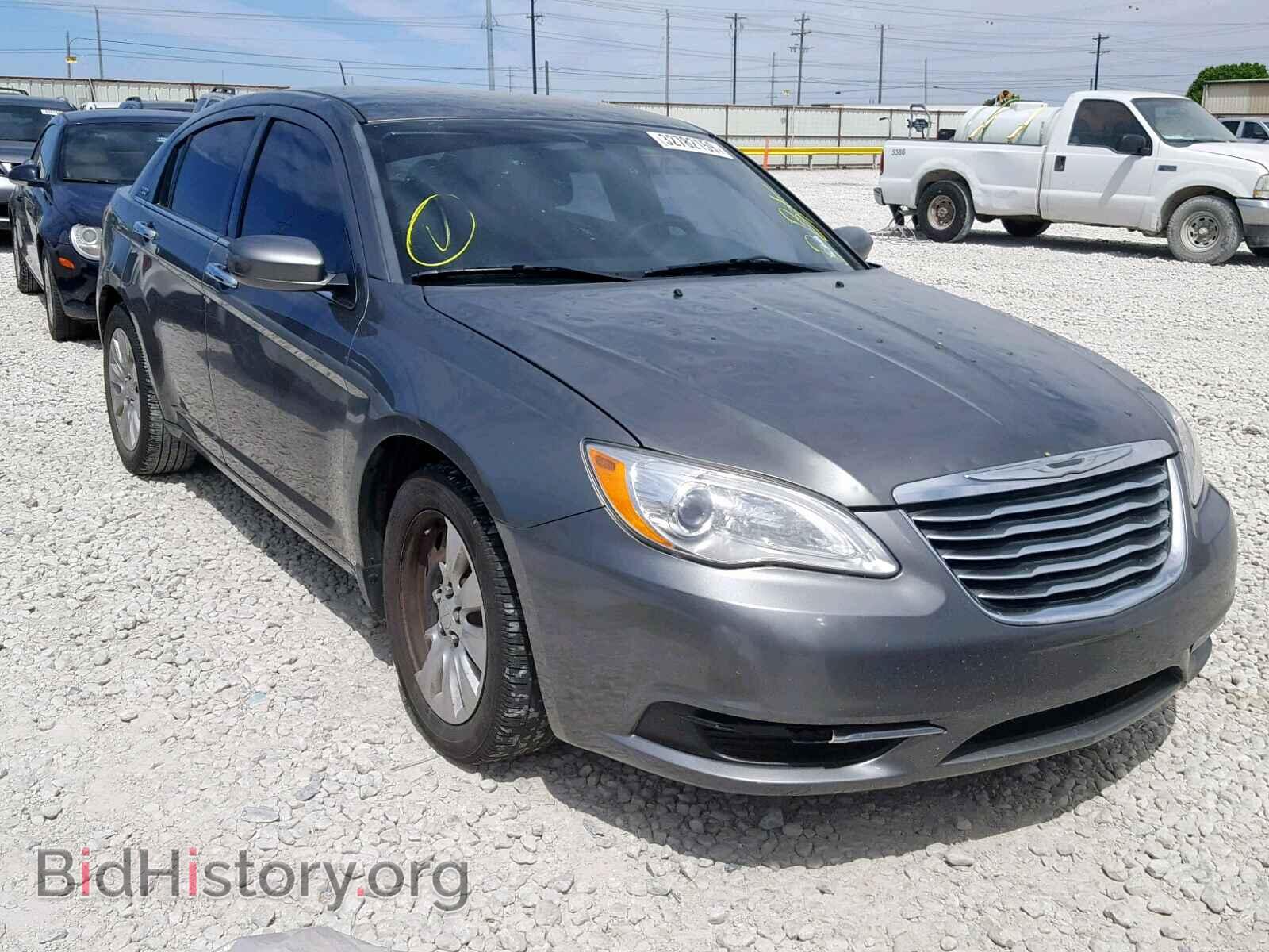 Фотография 1C3CCBAB7CN163224 - CHRYSLER 200 2012