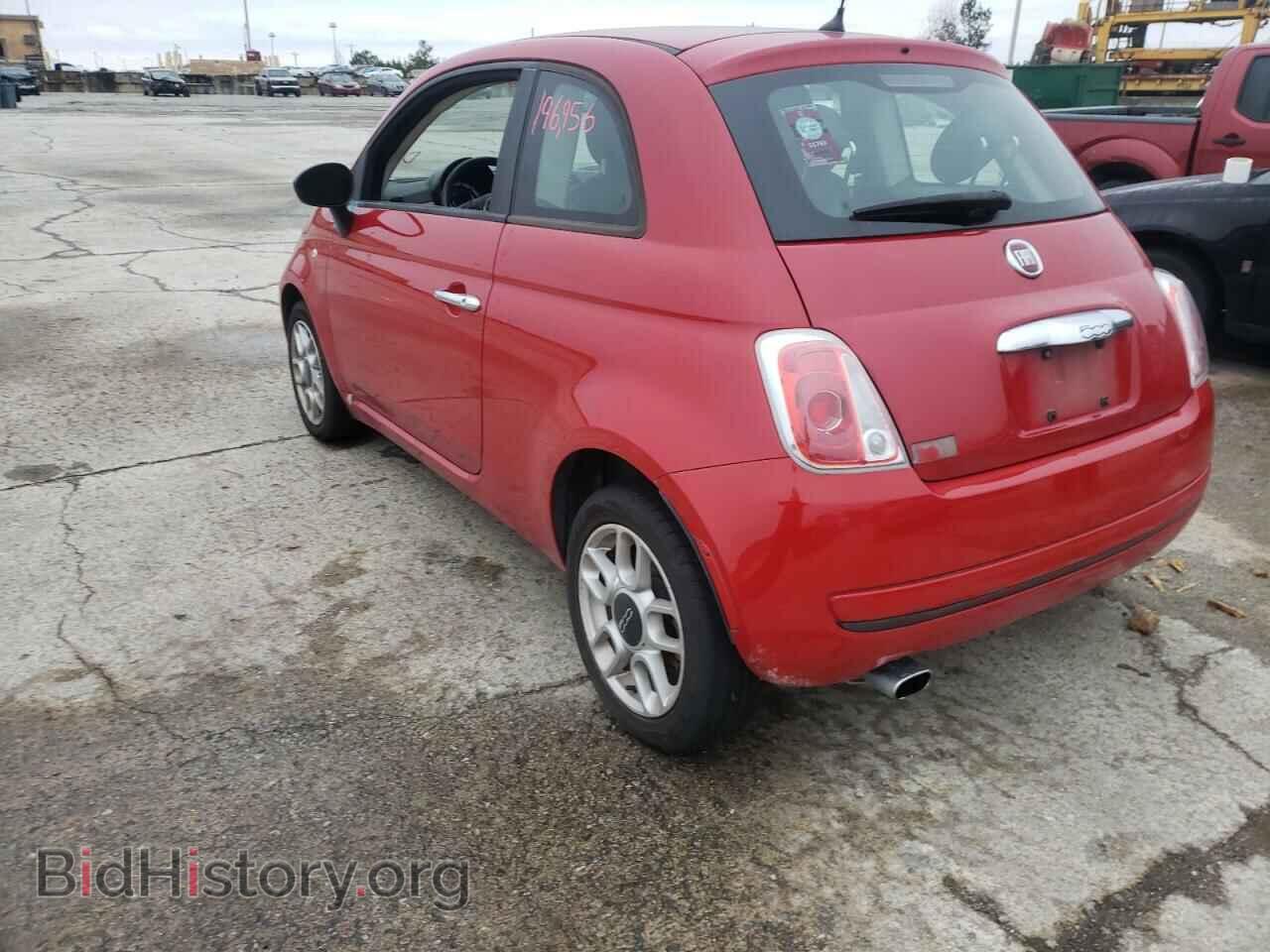 2012 FIAT 500 - VIN: 3C3CFFAR8CT292276 - Фото 3