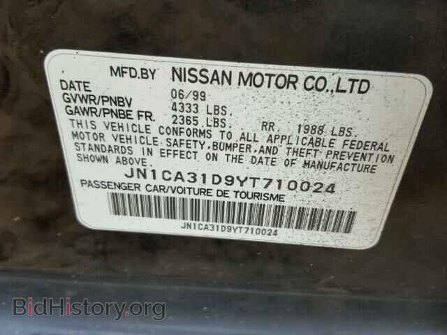 2000 NISSAN MAXIMA - VIN: JN1CA31D9YT710024 - Фото 10