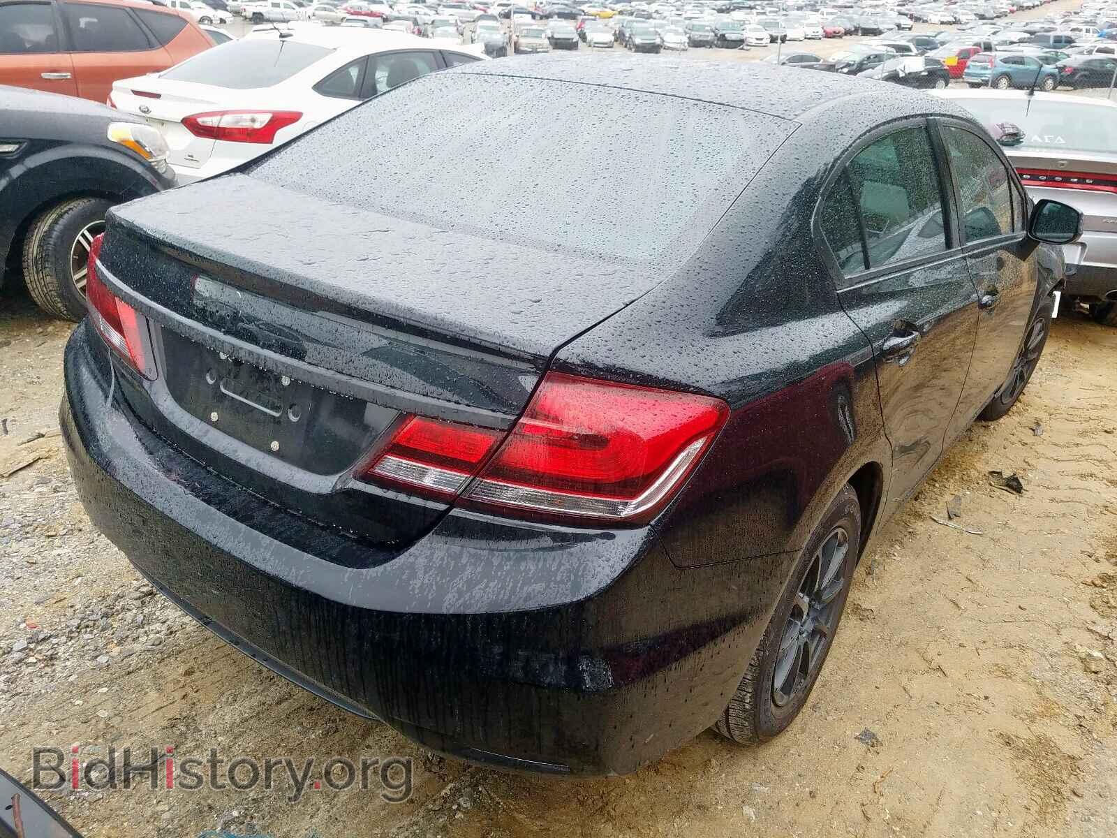 2013 HONDA CIVIC - VIN: 19XFB2F53DE007704 - Фото 4