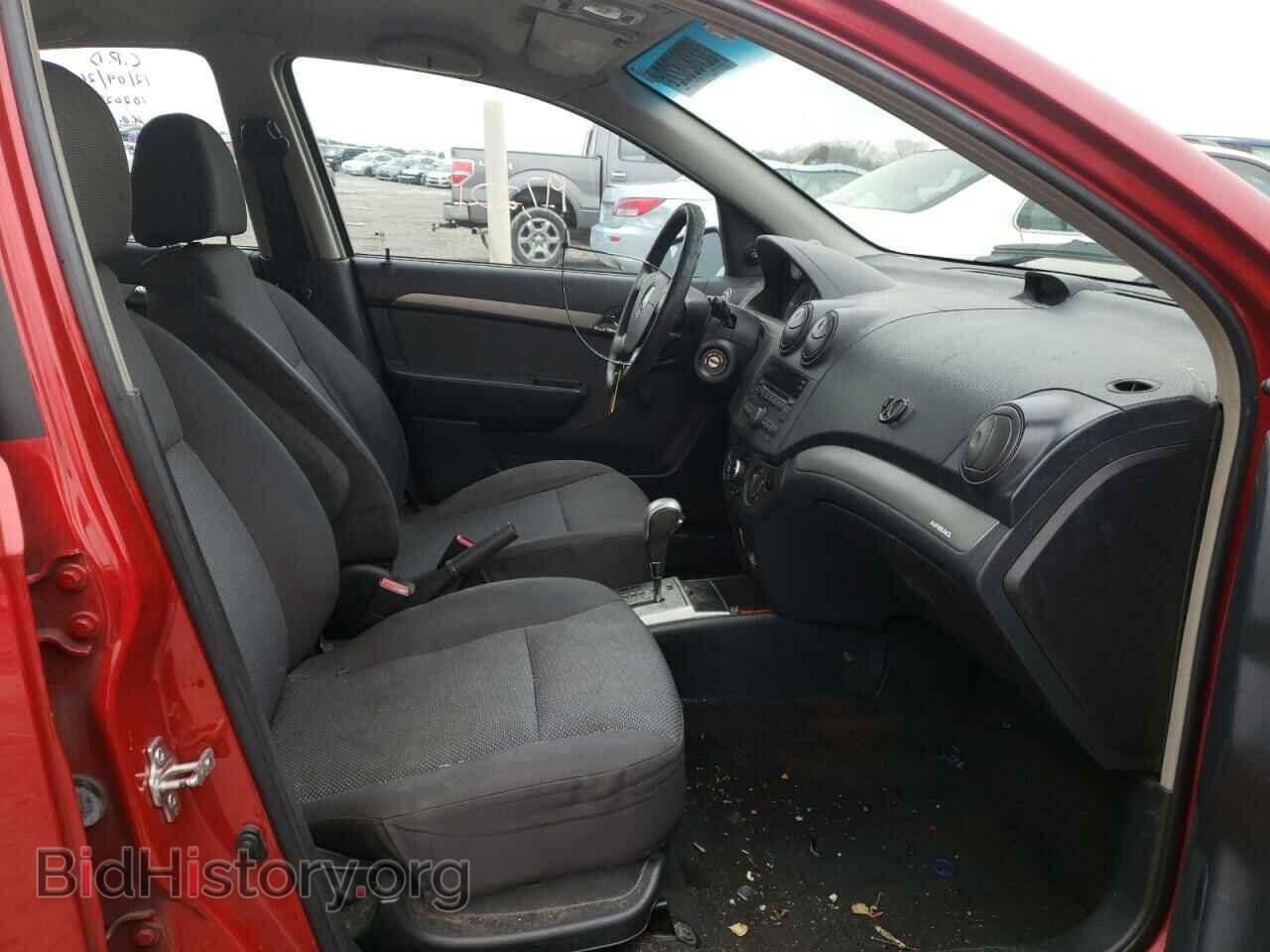 2009 CHEVROLET AVEO - VIN: KL1TD56E69B635105 - Фото 5