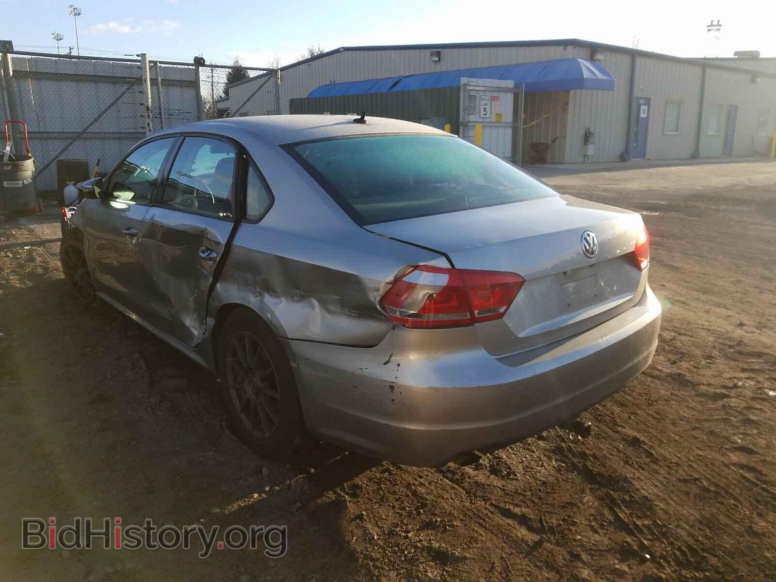 2012 VOLKSWAGEN PASSAT - VIN: 1VWAP7A39CC025562 - Фото 3
