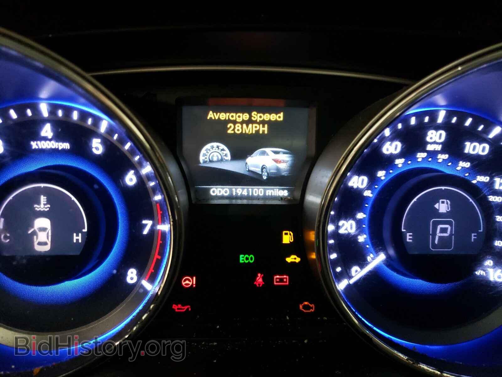 2014 HYUNDAI SONATA - VIN: 5NPEC4AC9EH819953 - Фото 8