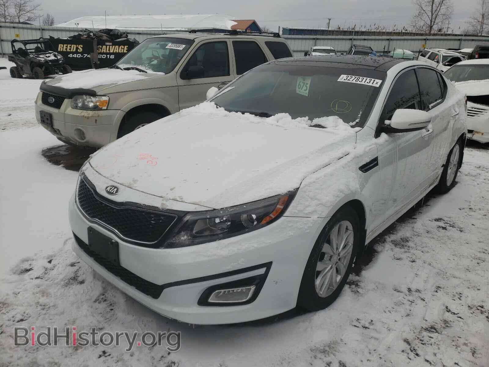 2015 KIA OPTIMA - VIN: 5XXGN4A72FG509727 - Фото 2