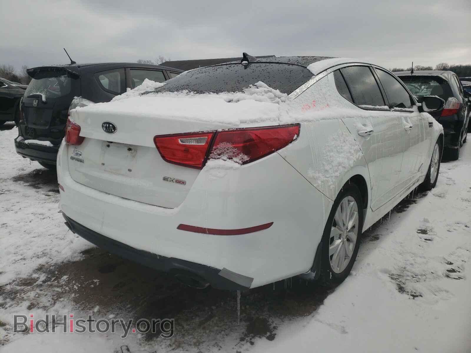 2015 KIA OPTIMA - VIN: 5XXGN4A72FG509727 - Фото 4