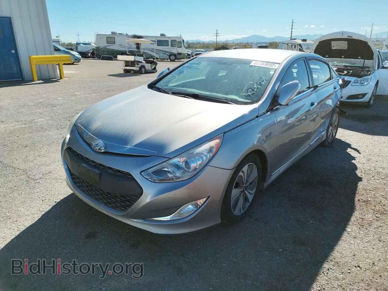 2013 HYUNDAI SONATA - VIN: KMHEC4A43DA091928 - Фото 2