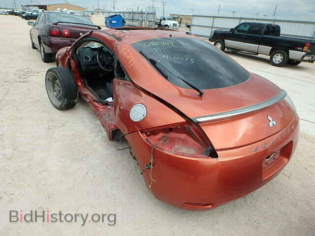 2008 MITSUBISHI ECLIPSE - VIN: 4A3AK24F08E009429 - Фото 3