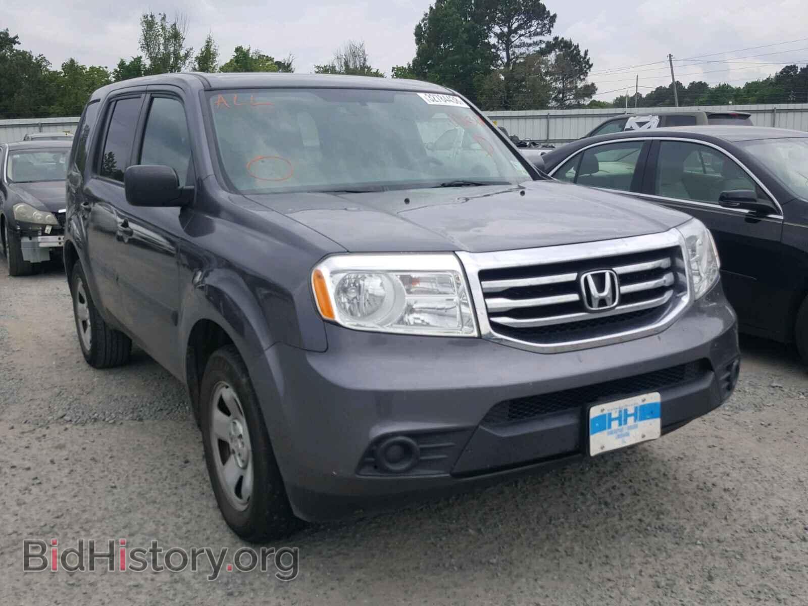 Photo 5FNYF3H27FB032317 - HONDA PILOT 2015