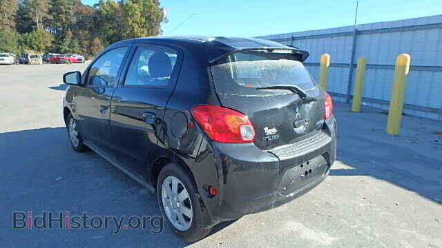 2014 MITSUBISHI MIRAGE - VIN: ML32A4HJ6EH022624 - Фото 3