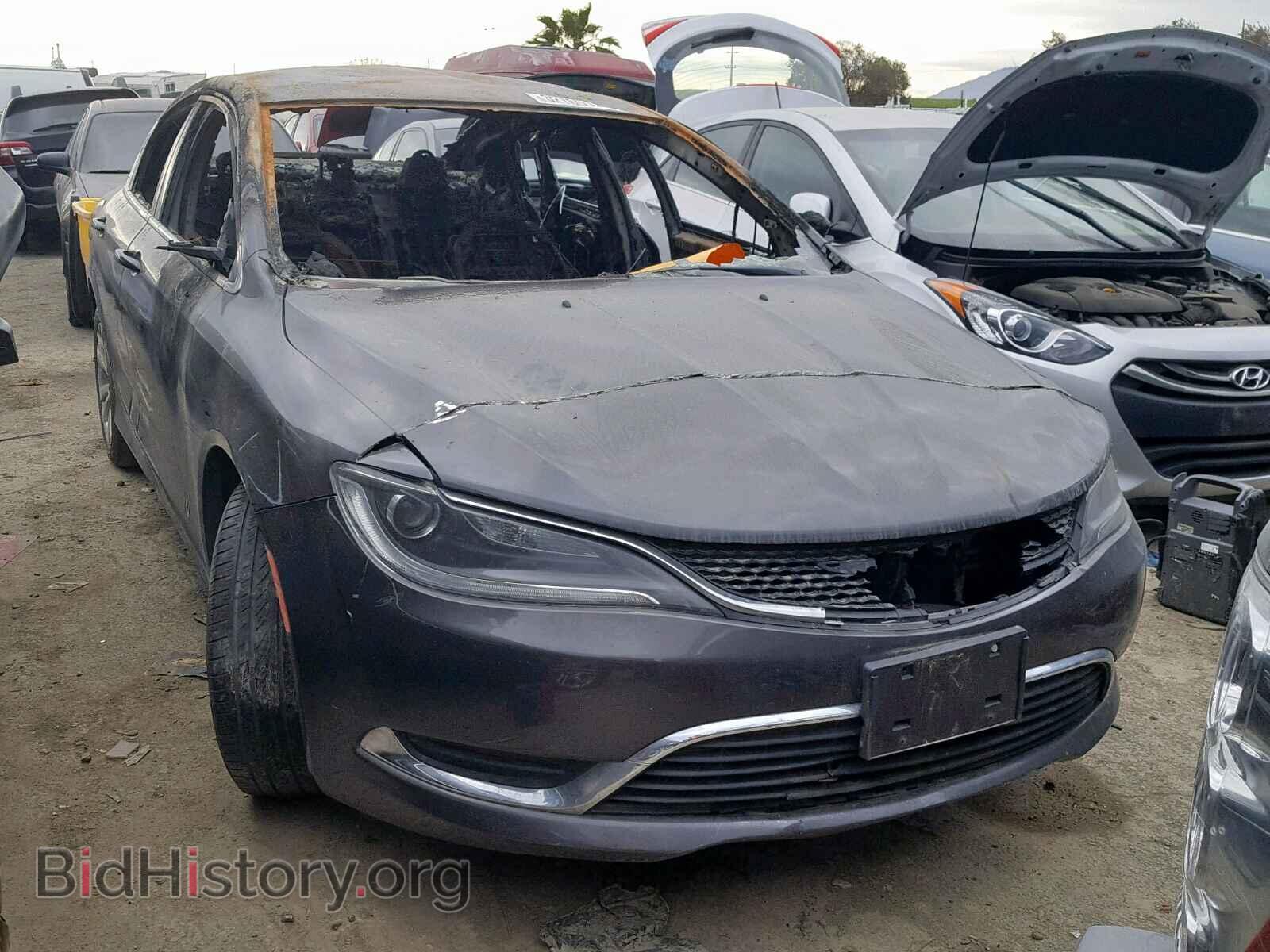 Фотография 1C3CCCAB5GN192412 - CHRYSLER 200 2016