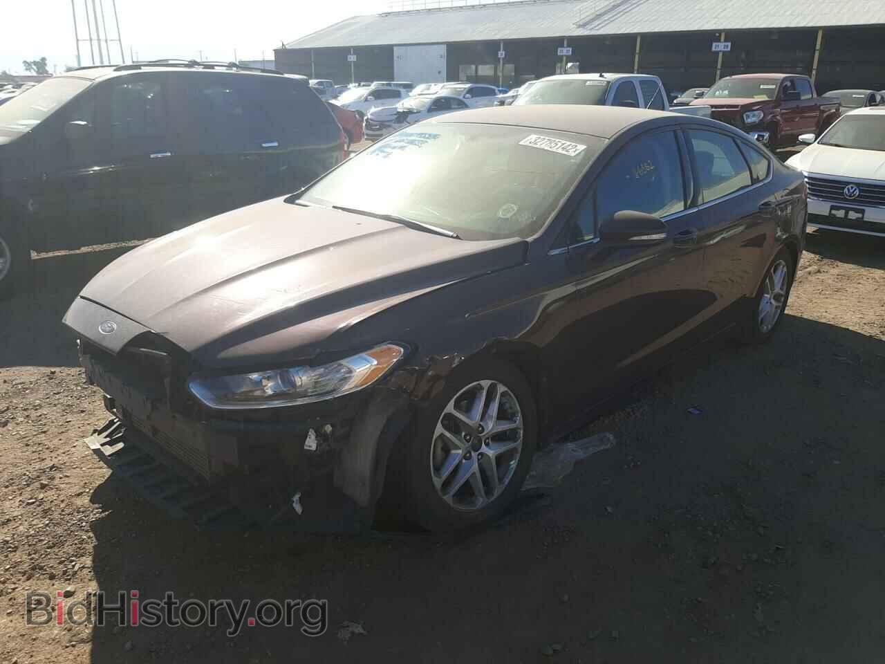 2013 FORD FUSION - VIN: 3FA6P0HR7DR250193 - Фото 2
