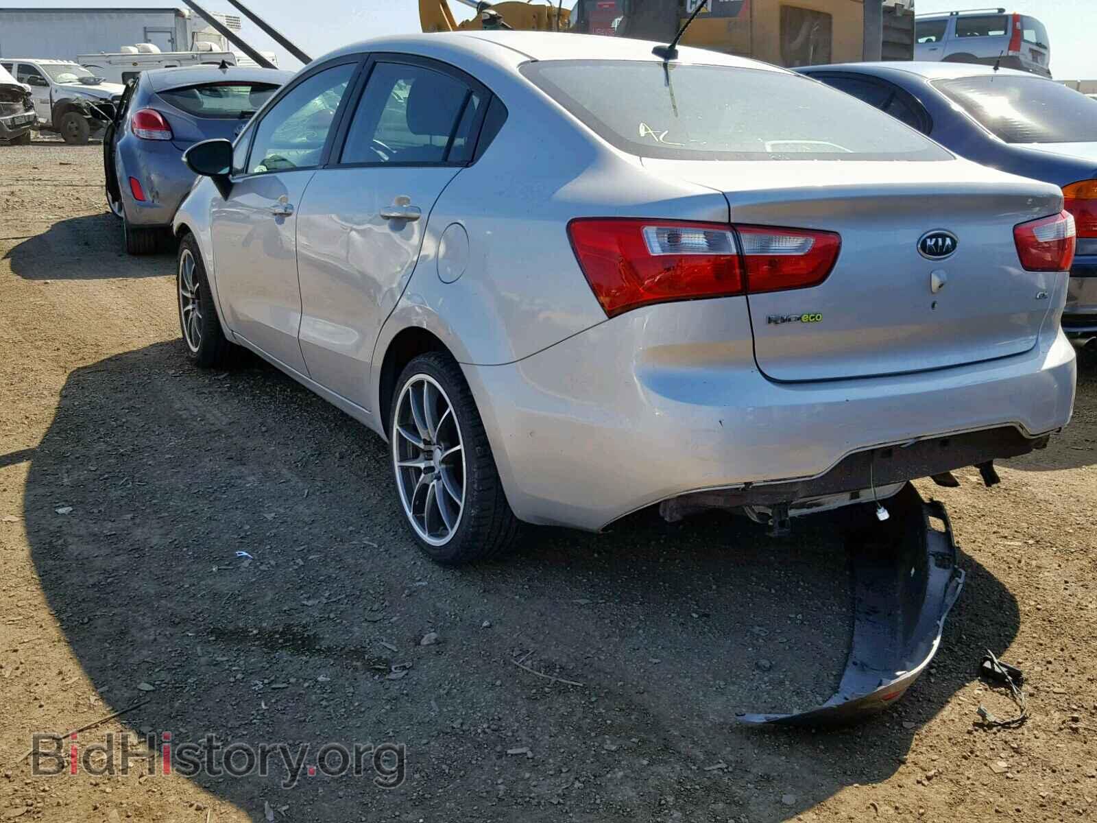2013 KIA RIO - VIN: KNADN4A31D6104970 - Фото 3