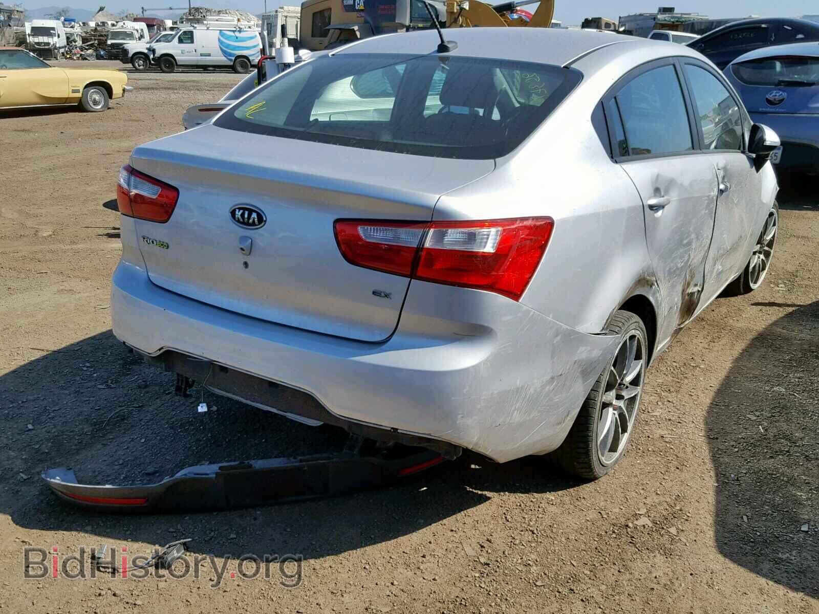 2013 KIA RIO - VIN: KNADN4A31D6104970 - Фото 4
