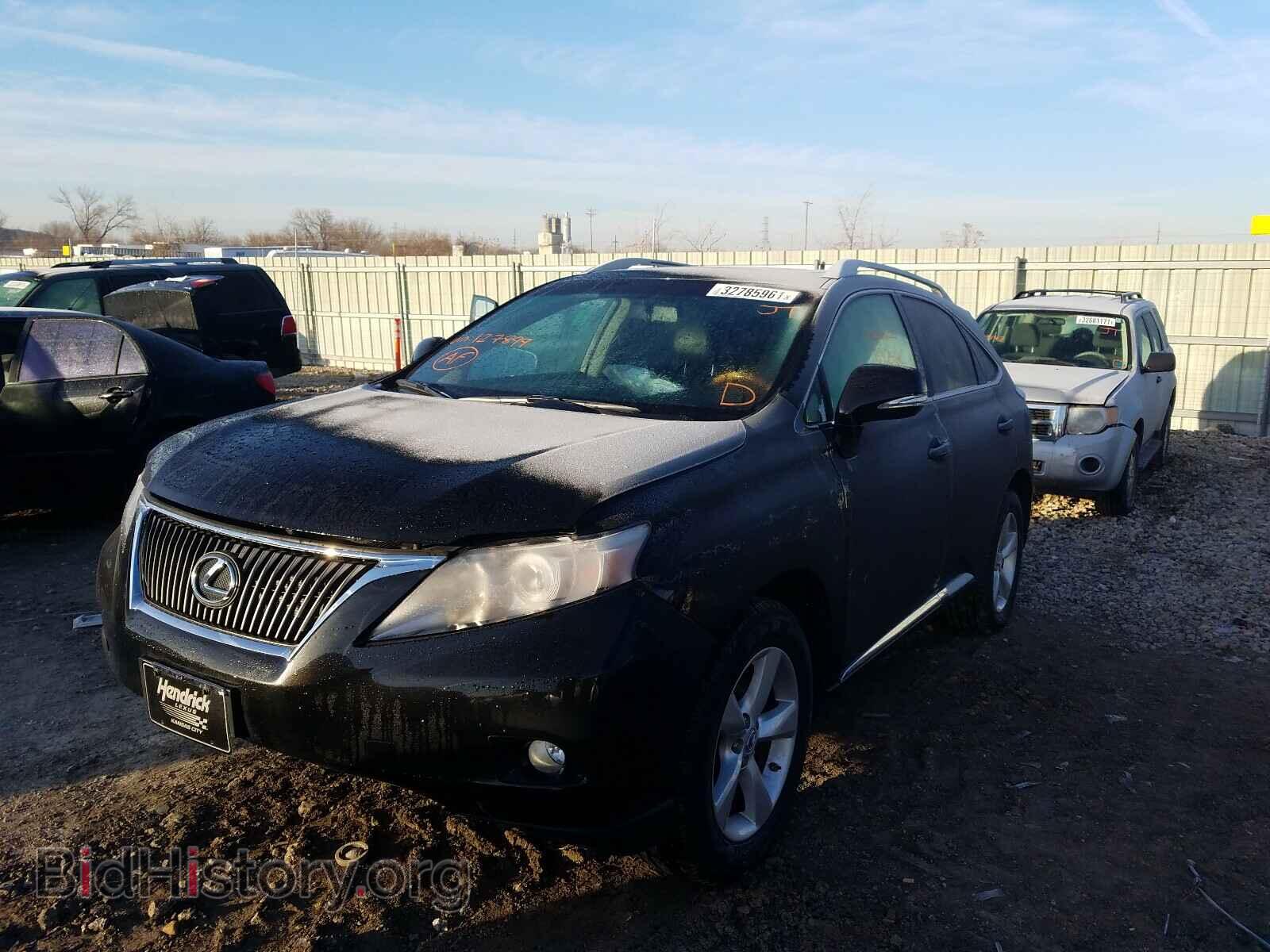 2012 LEXUS RX350 - VIN: 2T2BK1BA2CC127899 - Фото 2