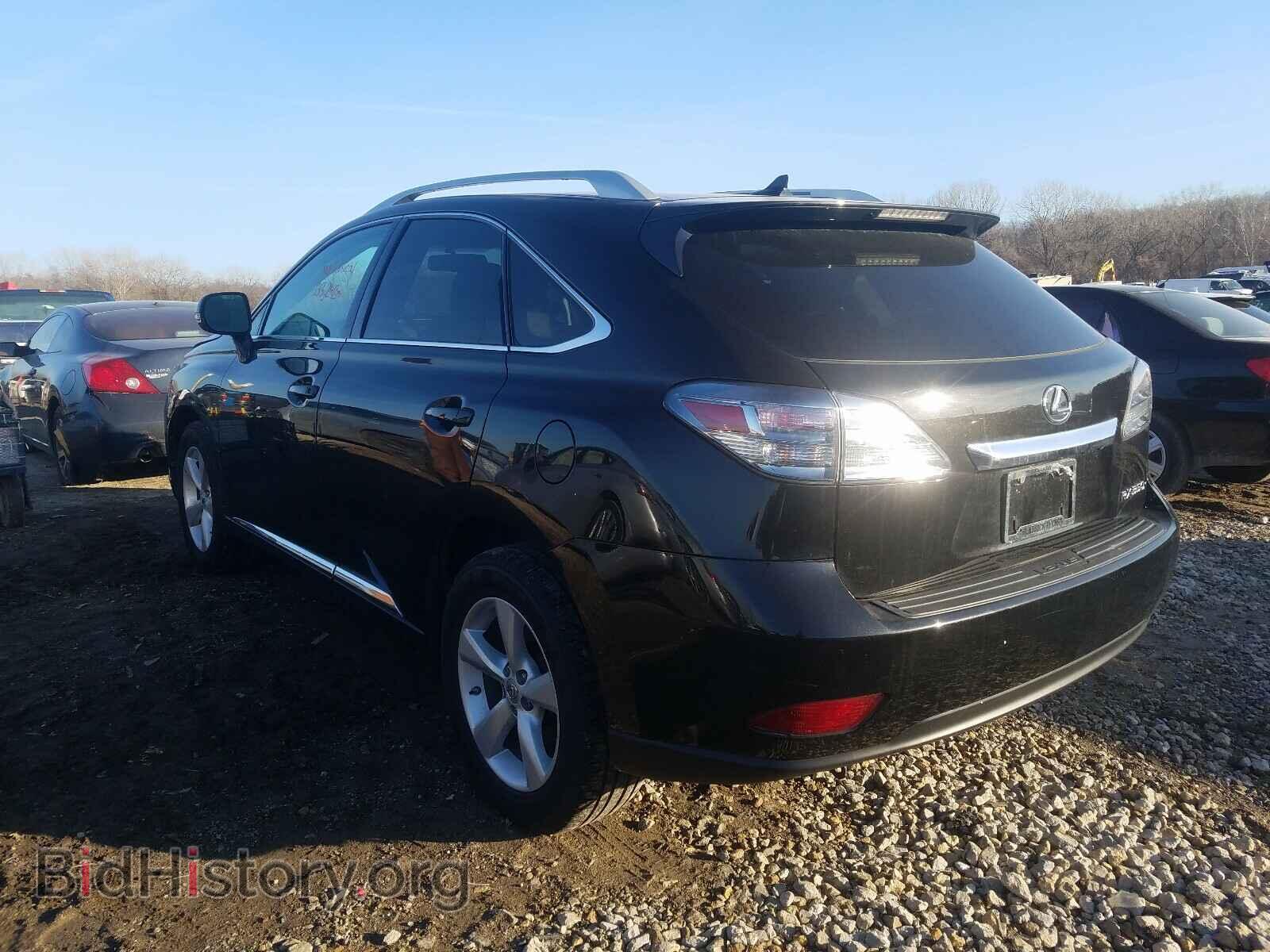 2012 LEXUS RX350 - VIN: 2T2BK1BA2CC127899 - Фото 3