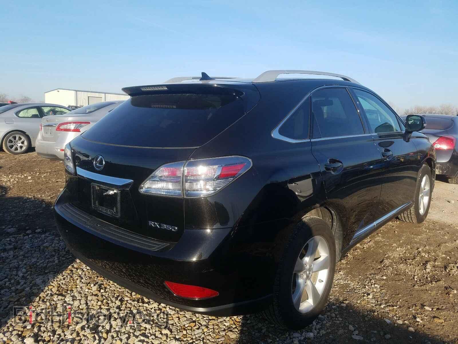 2012 LEXUS RX350 - VIN: 2T2BK1BA2CC127899 - Фото 4