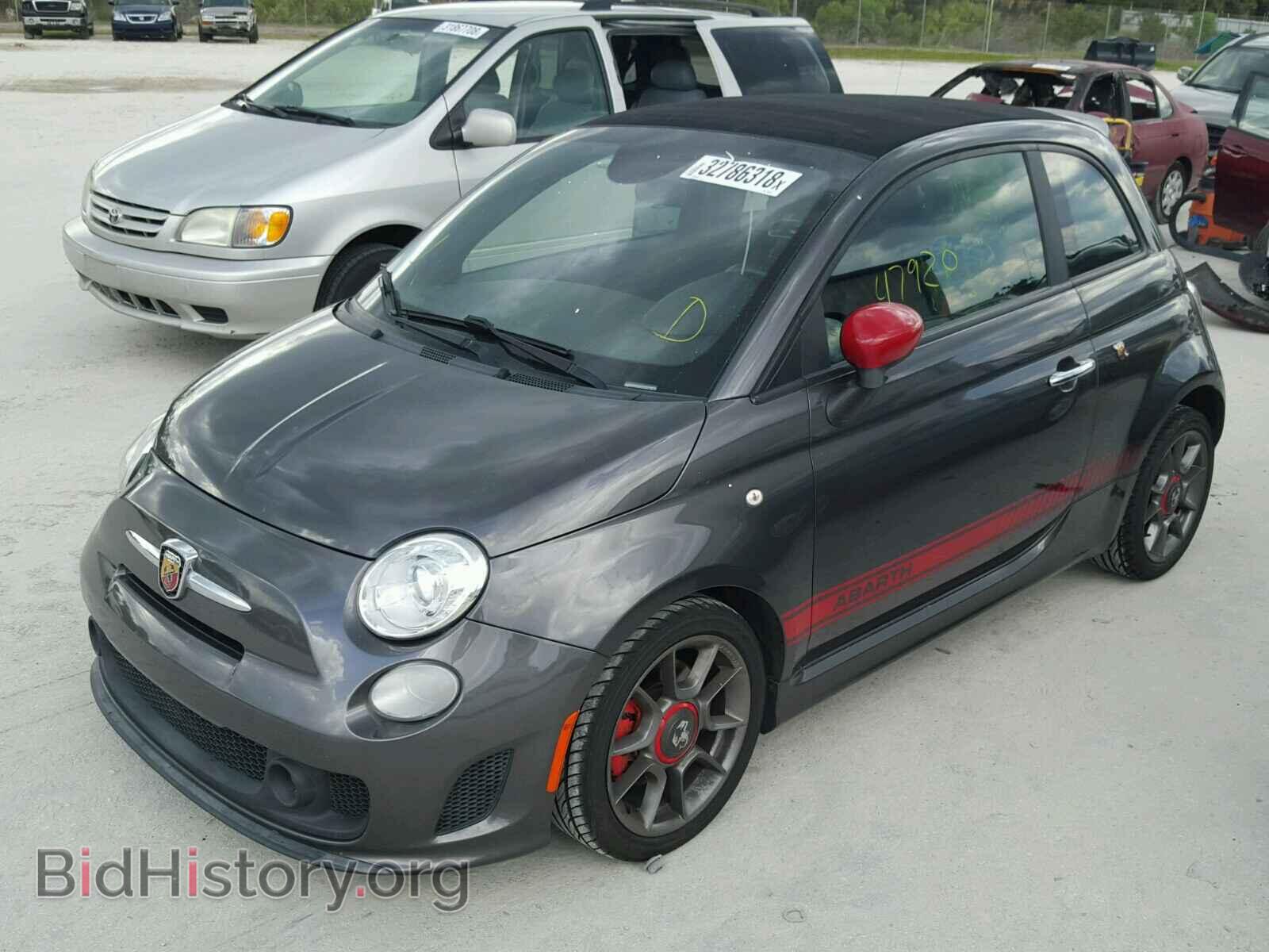 2014 FIAT 500 - VIN: 3C3CFFJH2ET258165 - Photo 2